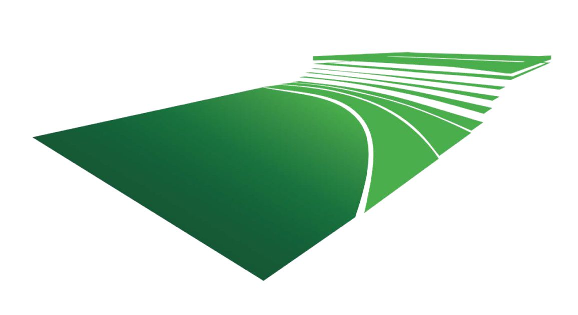 Logotipo del 'Nuevo Sardinero' en el que se diferencia la cubierta del estadio y las diferentes plantas del mismo tras su remodelación. La imagen también ofrece la comunicación y conexión de los Campos de Sport con la nueva plaza pública y el parque de Mesones.