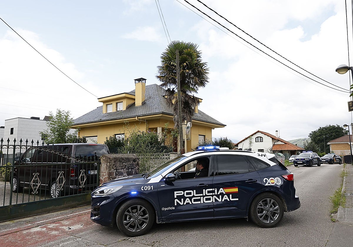 La Policía interviene ante un intento de okupación en Tanos.