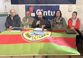 La junta directiva de la Bolística de Torrelavega.