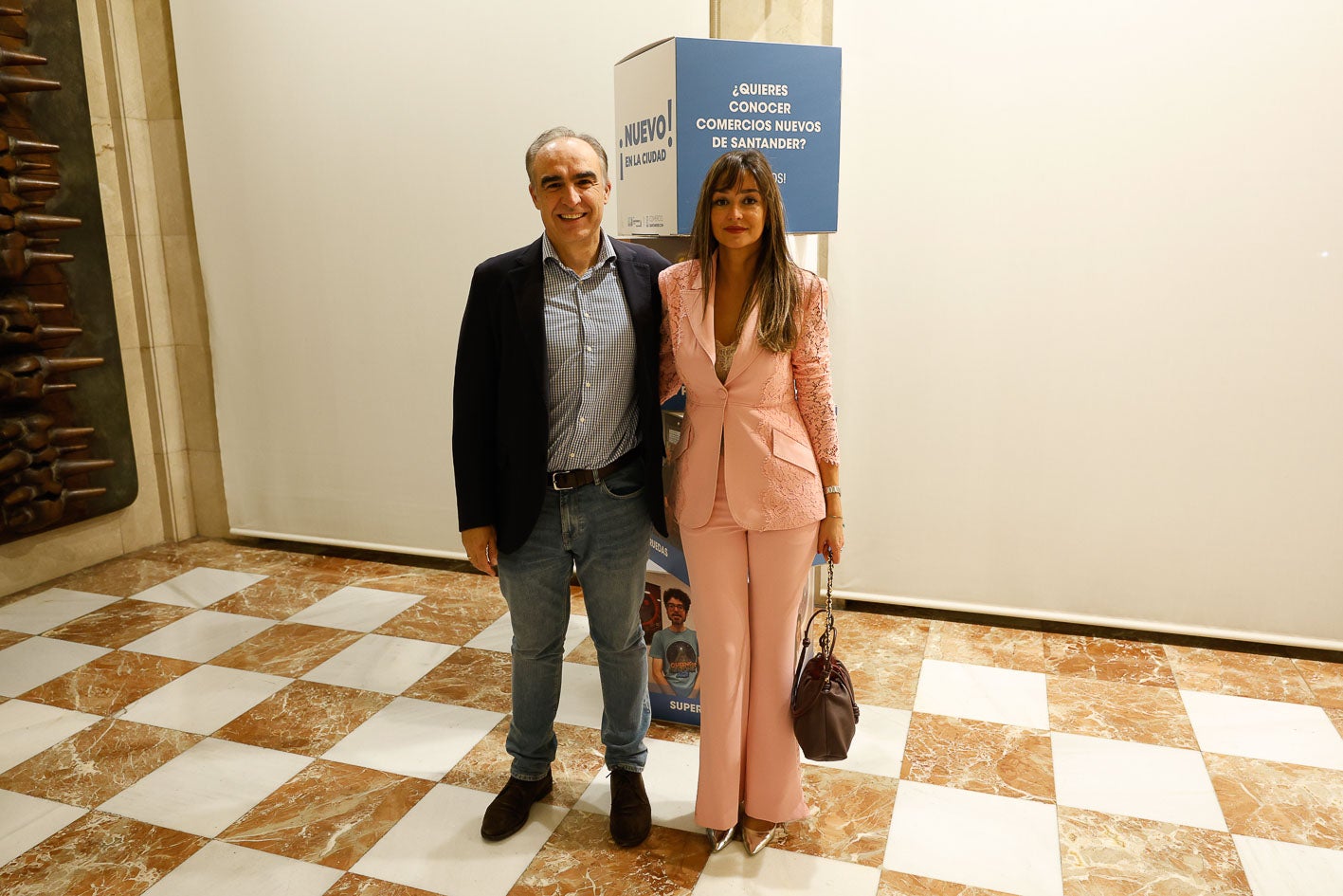 Javier Puente y Rebeca Gómez. 