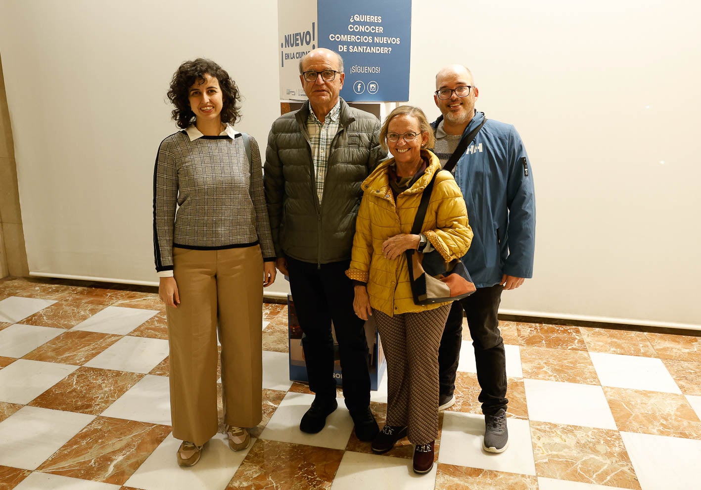 Begoña Odriozola, Manuel Odriozola, Maite Rordíguez y Arturo Odriozola. 