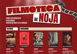 Ciclo de sesiones de cine en Noja.