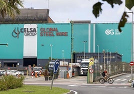 Fábrica de Global Steel Wire en Santander.