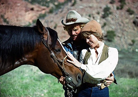 Redford y Jane Fonda en el filme de Pollack.