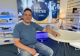 Toño Tresgallo, en las instalaciones de El Diario Montañés.