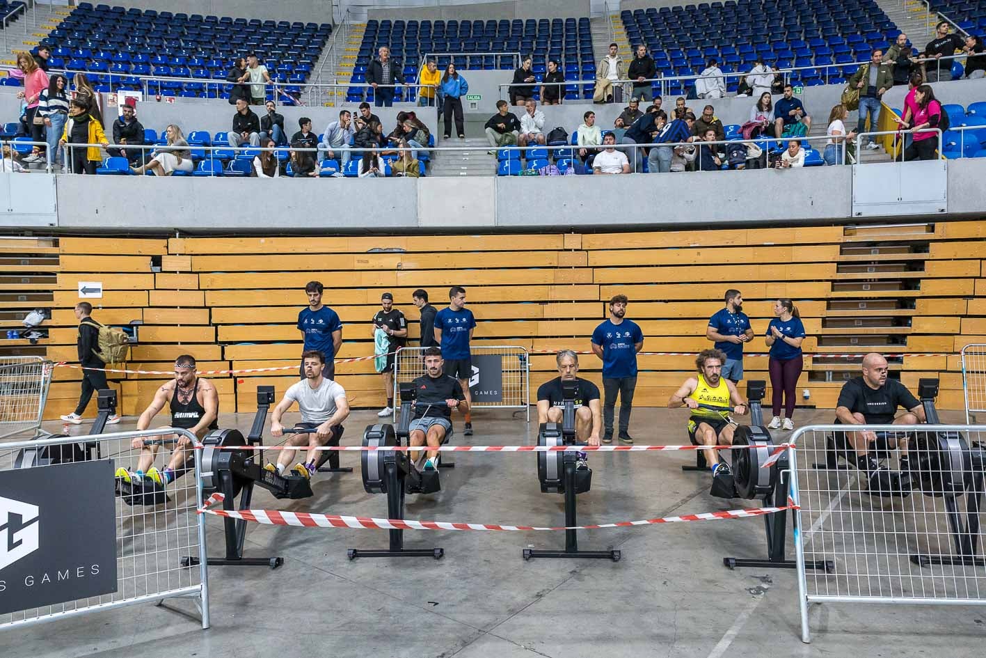 El Palacio de los Deportes acogió la prueba 