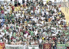 Andrés y Suli Camara, durante el primer tiempo