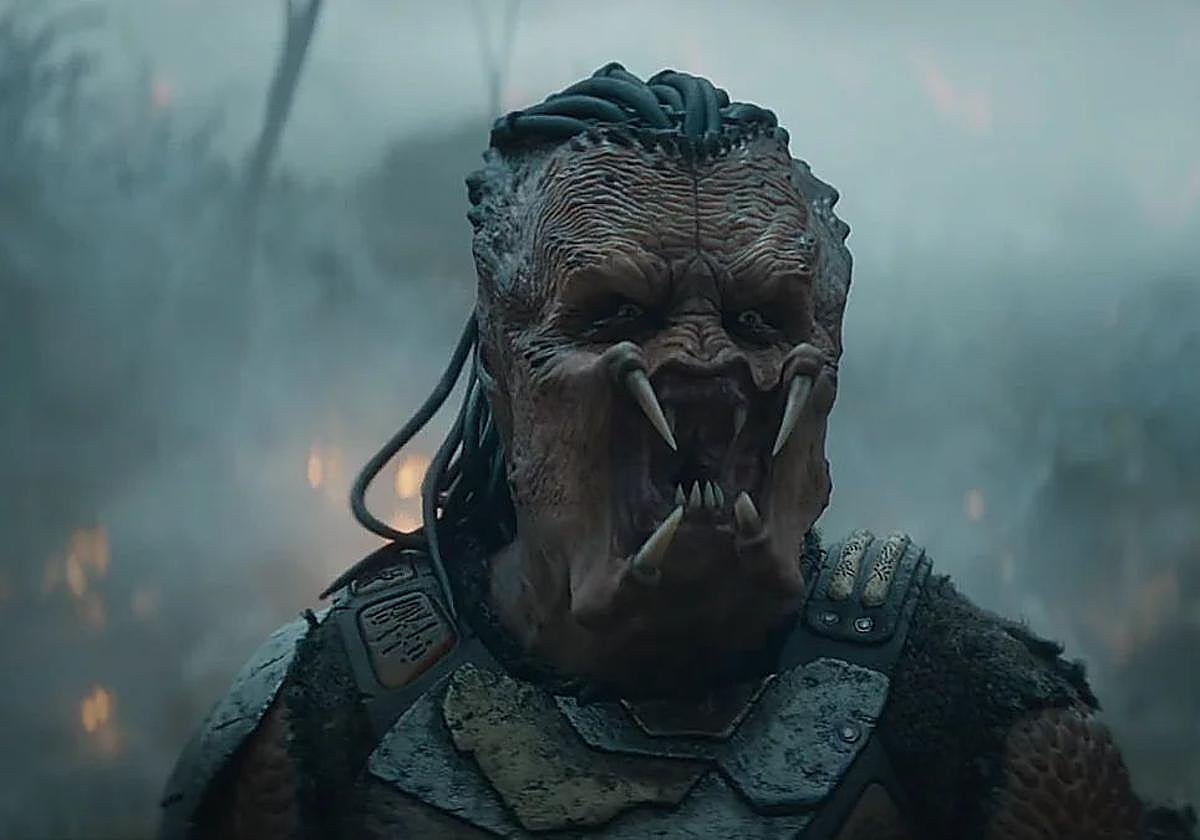 Fotograma de 'Predator: Badlands'.