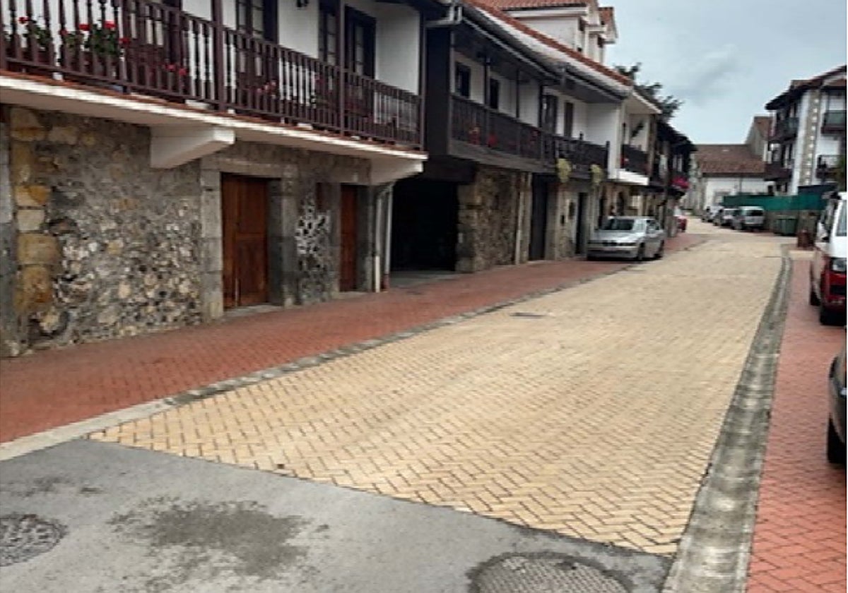 Calle Puente Somaza de Escalante.