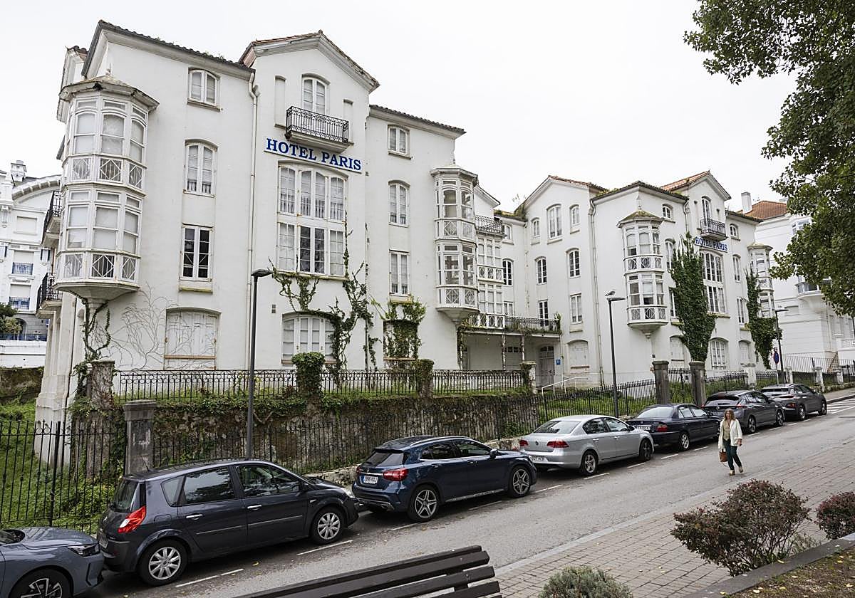 El Hotel París, en la Avenida de los Hoteles de El Sardinero, se derribará y se reconstruirá con la misma estética.