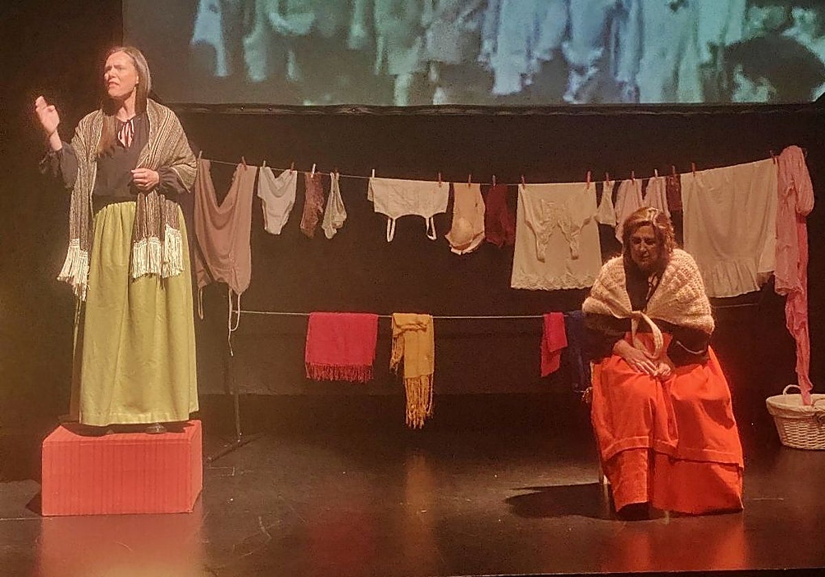 Un momento de la obra 'Haciendo Histeria'.