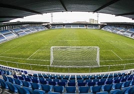 Estadio El Malecón. en Torrelavega