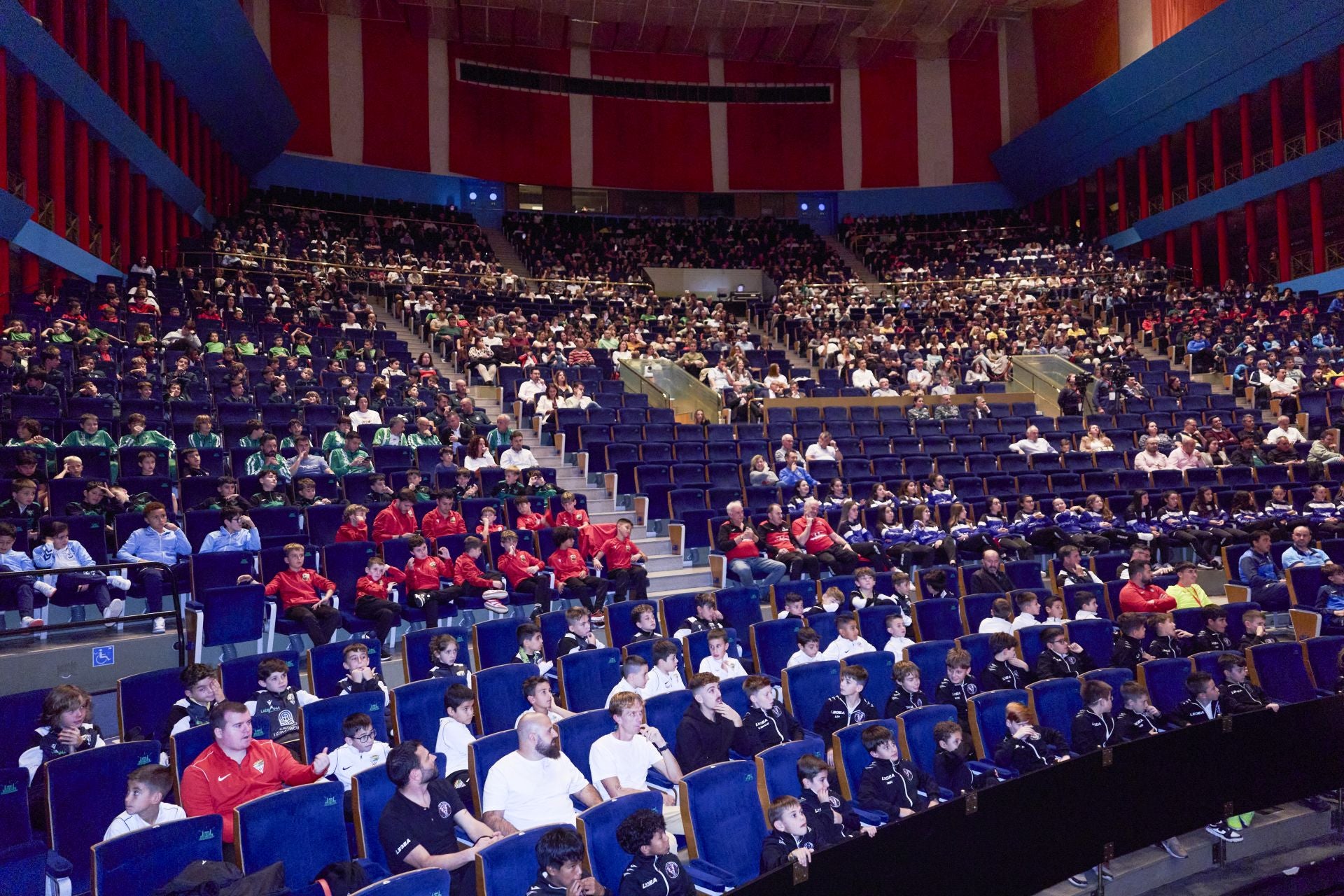 Vista General de la Sala Argenta en el Palacio de Festivales de Cantabria