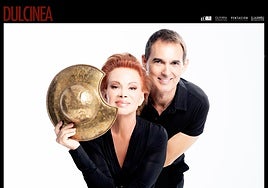 Paloma San Basilio junto a Juan Carlos Rubio en una imagen promocional de la obra.