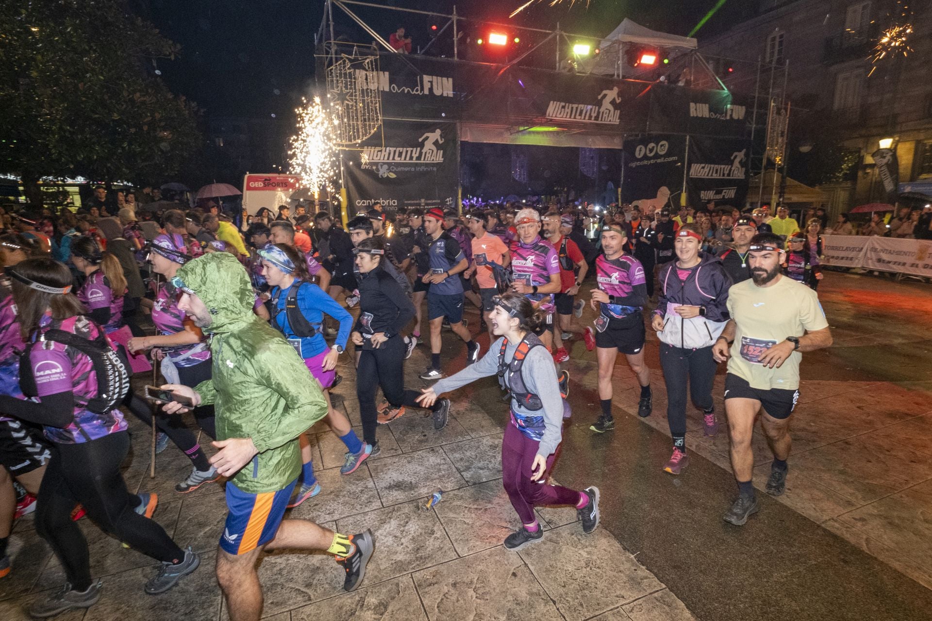 El Night City Trail, en imágenes