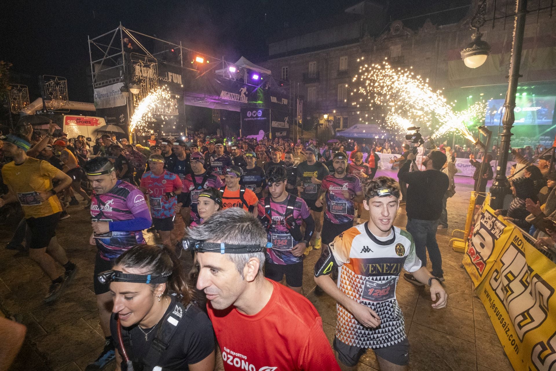 El Night City Trail, en imágenes