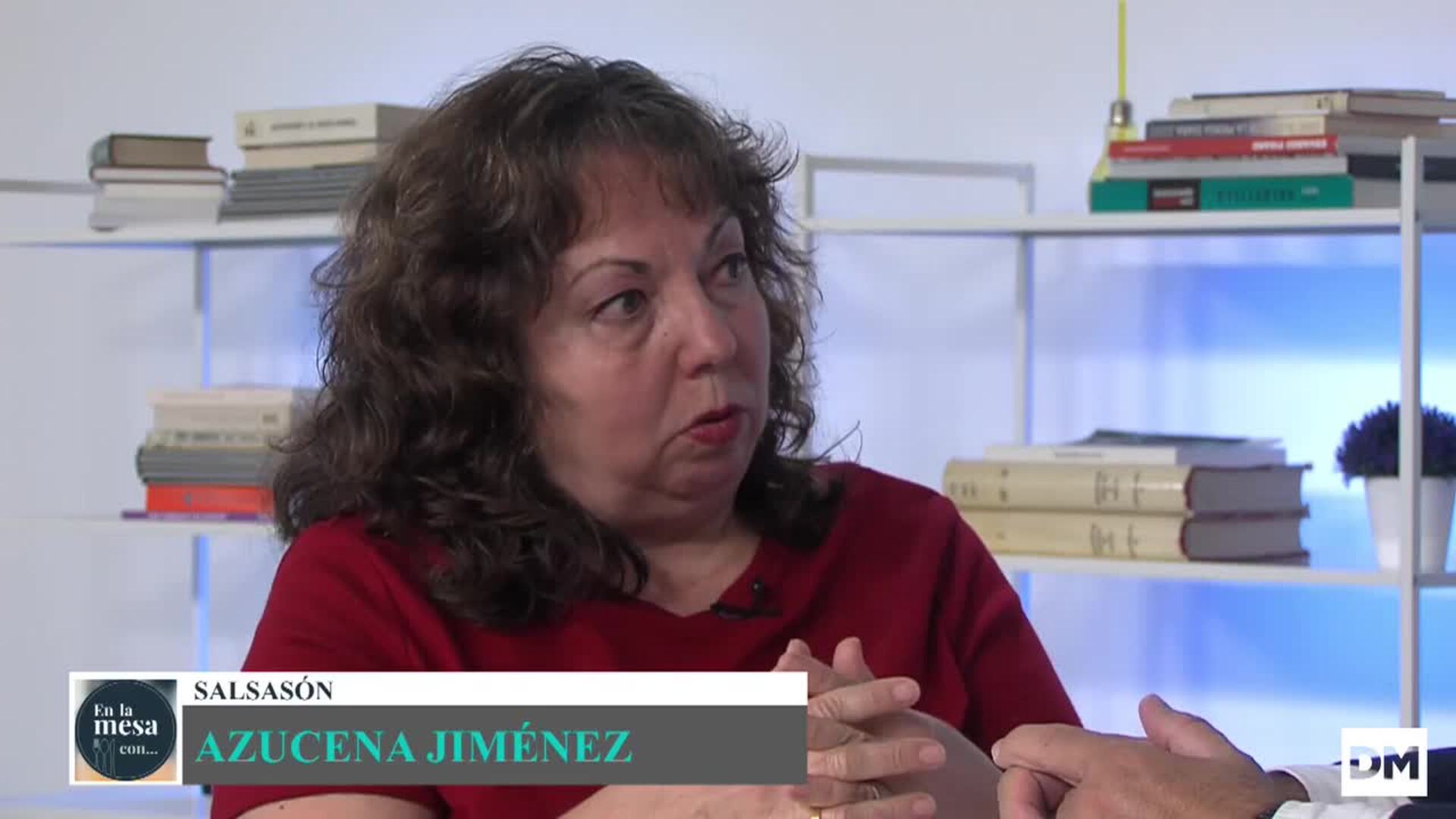 En la mesa con... Azucena Jiménez