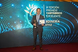 Diego Cuartas López, CEO y fundador recogió el premio en el Pazo de Vilaboa (A Coruña)
