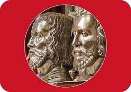 Emeterio, Andrés y Santander