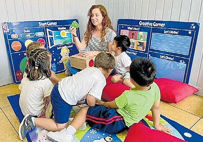 Las clases para niños se plantean como un juego