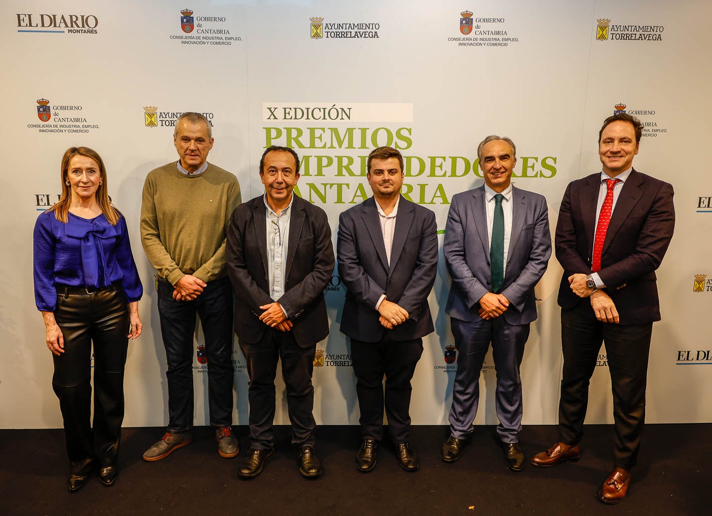 María Teresa Cacho, Javier Camino, Carlos Fernández, Miguel Ángel Vargas, Javier Puente y Roberto Borbolla.