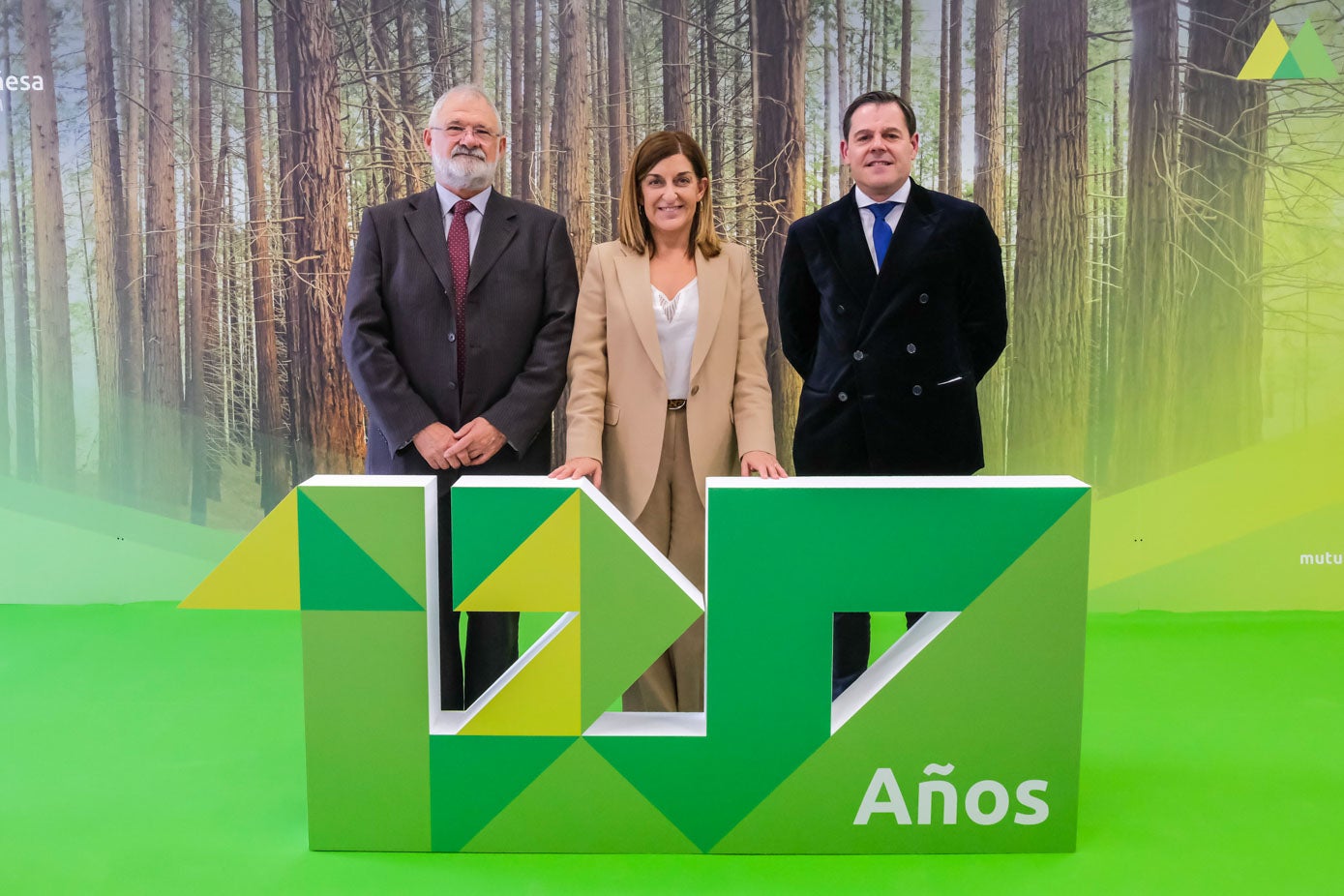 Luis Miguel García, María José Sáenz de Buruaga y Alberto Martínez Lebeña.