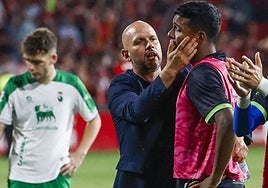 Jose Alberto con Jeremy en una imagen de archivo.