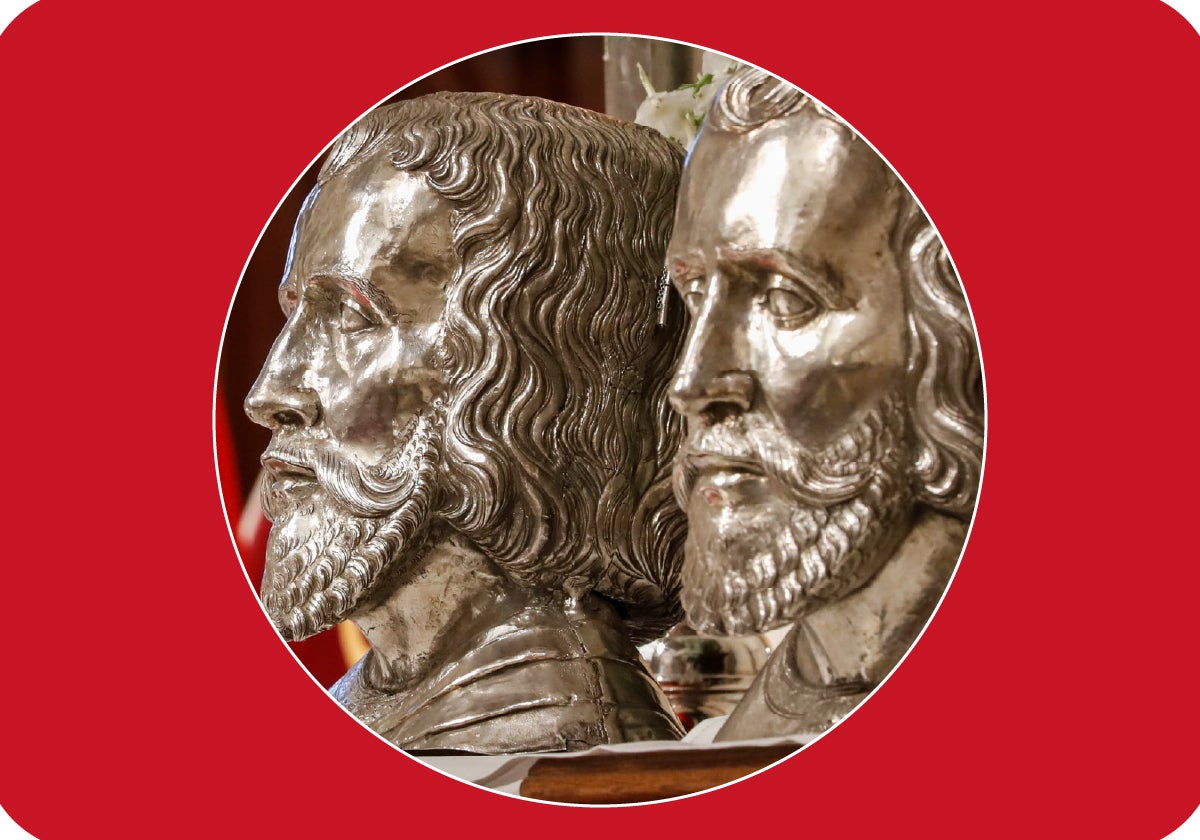 Emeterio, Andrés y Santander