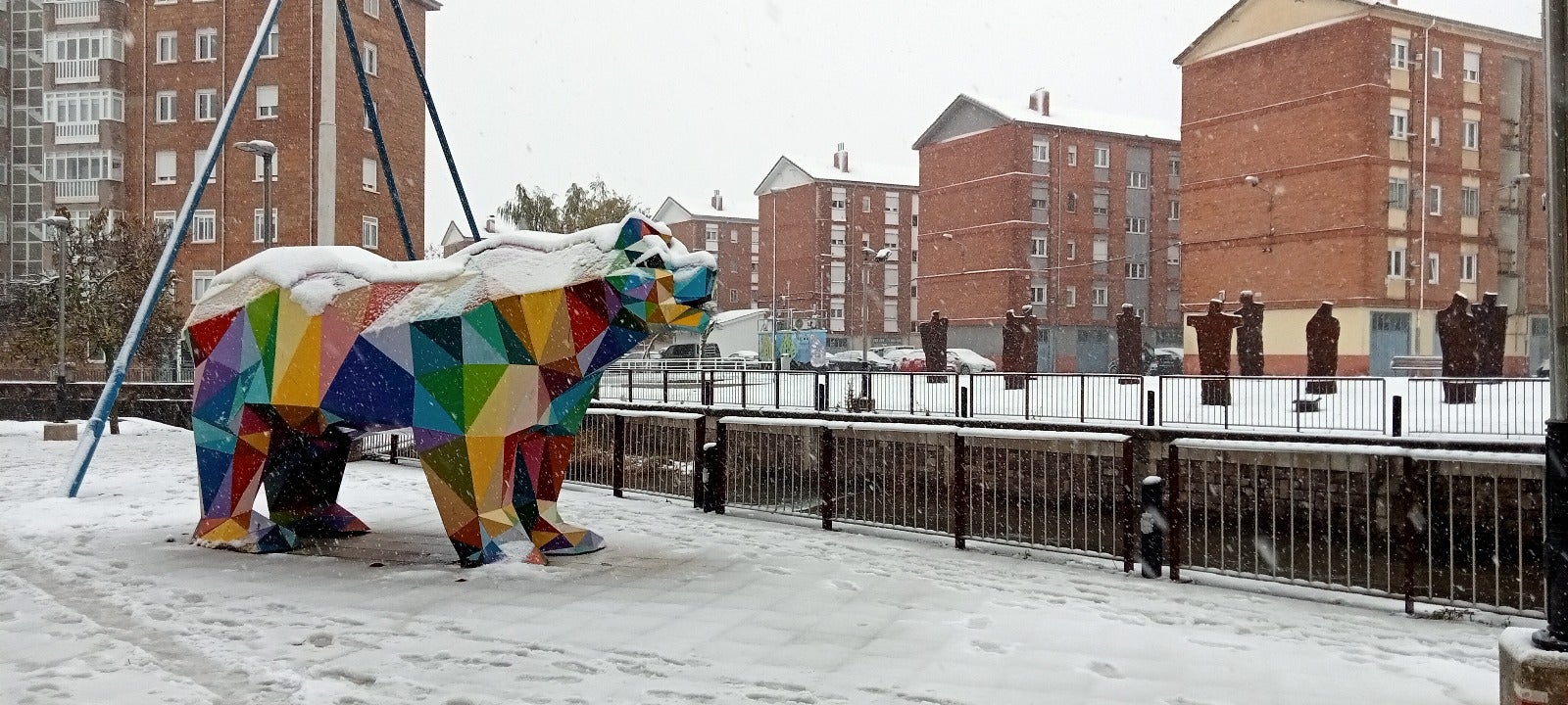 Paseo del Ebro en Reinosa.