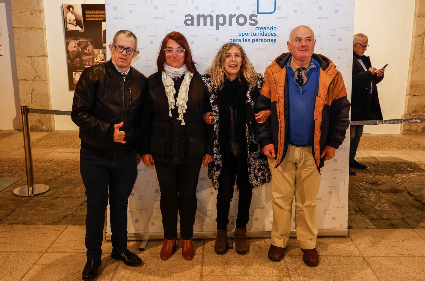 David Mena, Magdalena Pérez, Mónica Rodríguez y Antonio González.