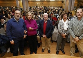 Jesús Herrán, Asunción Peña, José María Pérez Peridis, Mercedes Mendoza y Esteban Sainz.