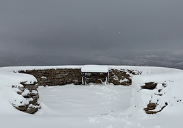 Mirador de La Lora entre Cantabria y Burgos, en Valderredible.