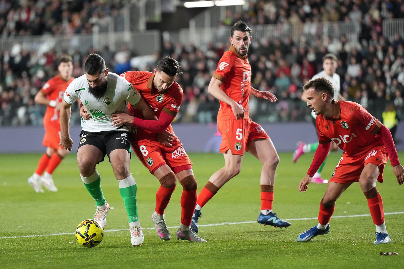 El Burgos-Racing, en imágenes