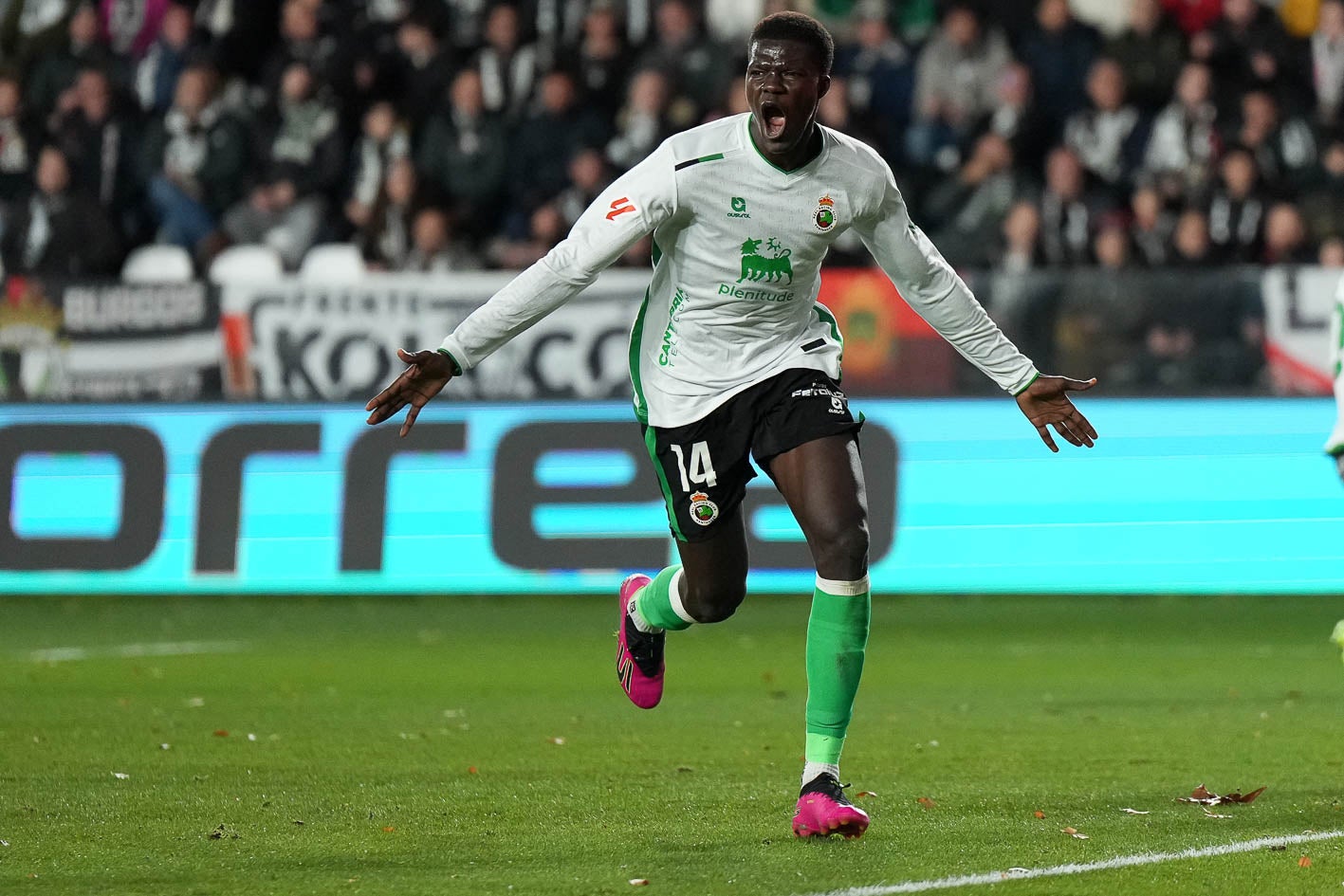 Maguette, tras marcar