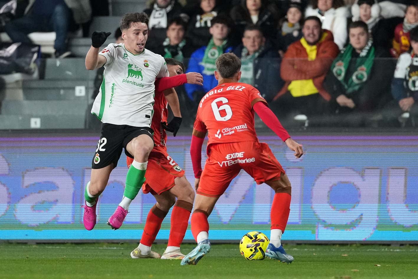 Jorge Salinas, reaparecido tras su lesión.