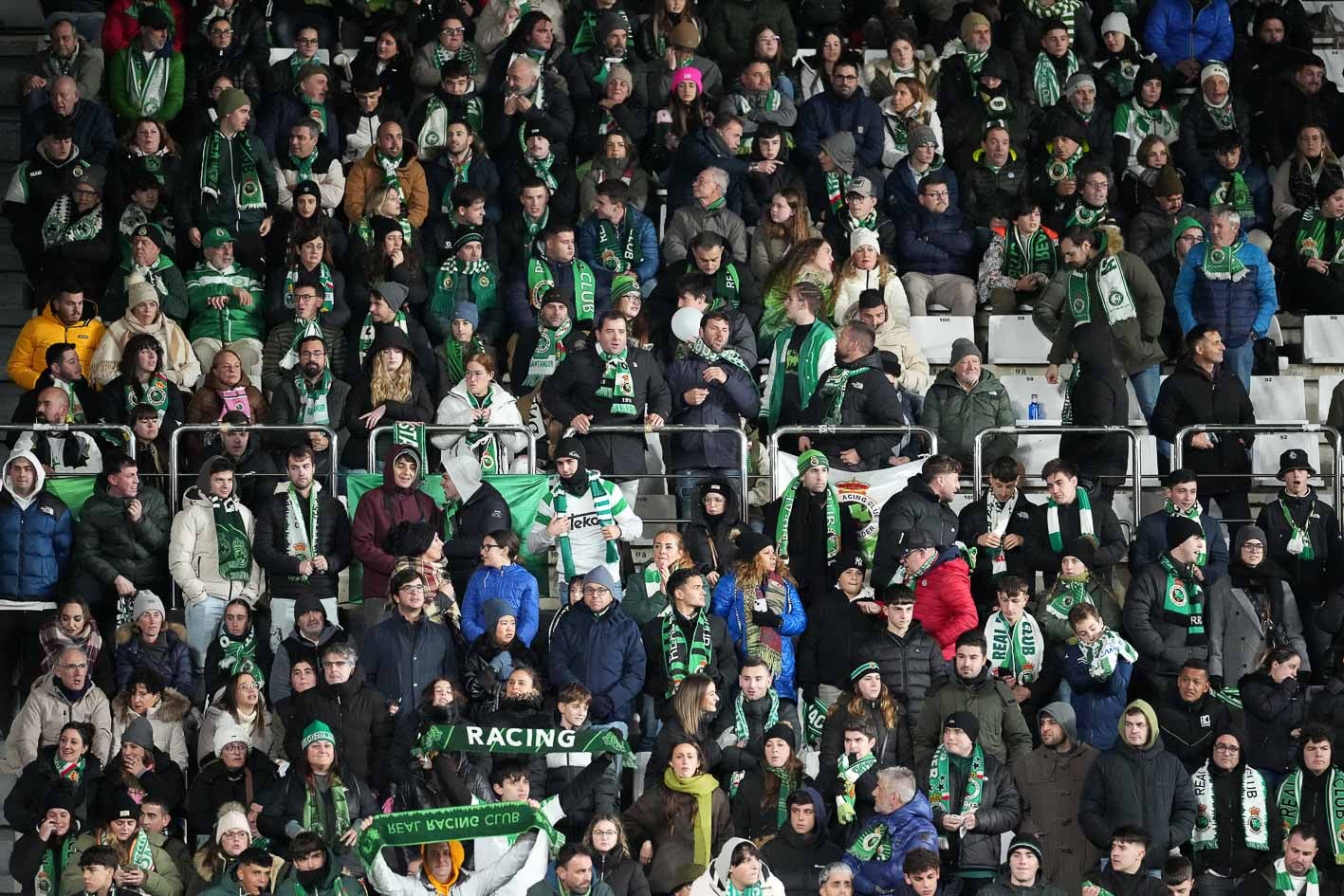 La grada de El Plantío.