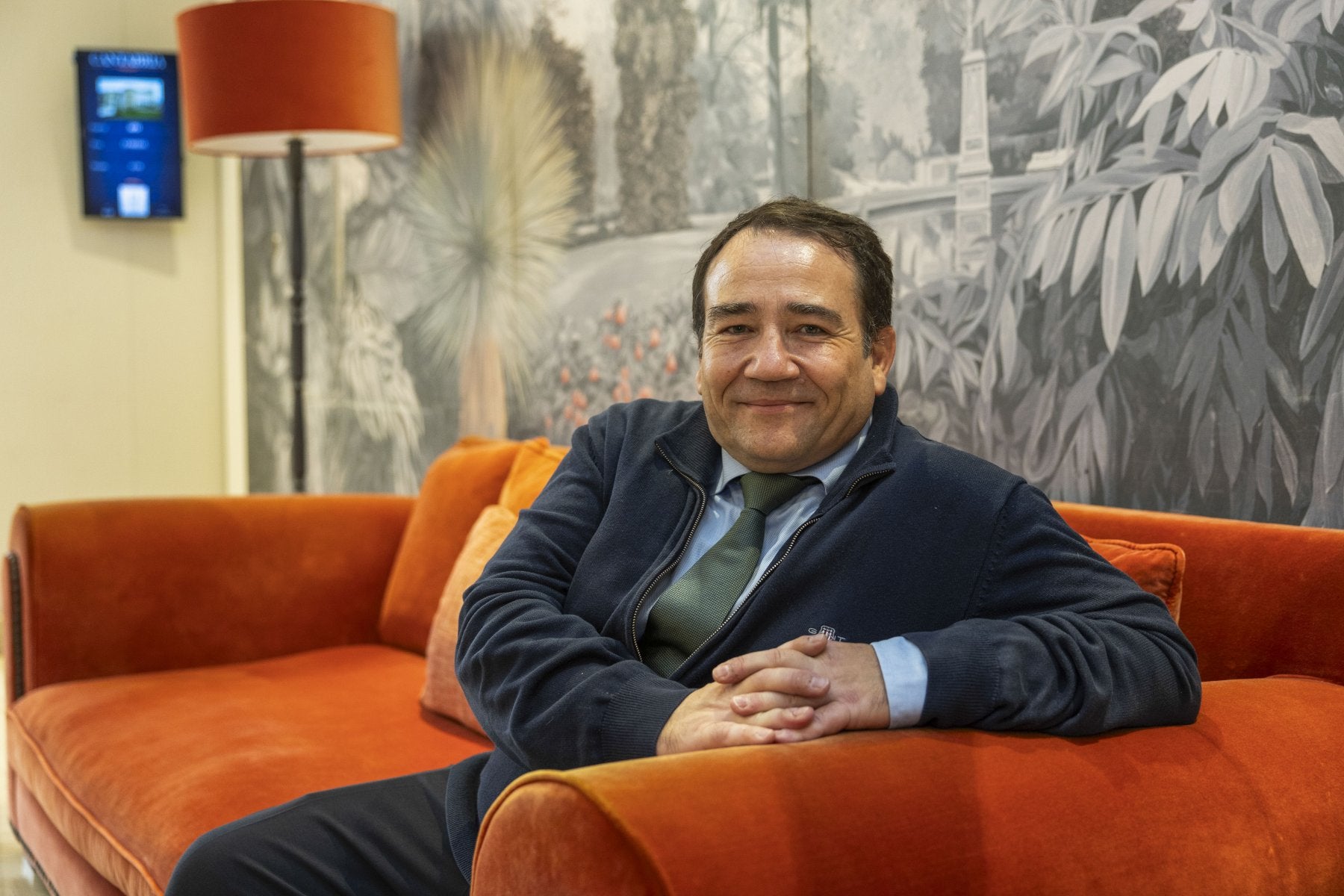 El presidente del ICO, Manuel Illueca, ayer en el Hotel Bahía.