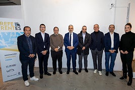 Carlos Fernández, José Mª González, José Francisco González Payno, José Antonio León Capitán, Enrique Ortega, Lorenzo Vidal de la Peña, Carlos Raba y Lara Vidal de la Peña.