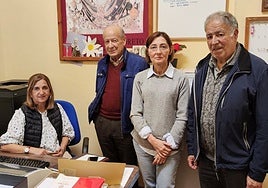 Clara Laguillo, Fernando García, Rosalía Ramos y Ramiro Pérez.