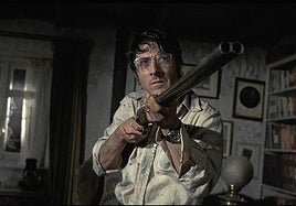 Dustin Hoffman en el filme de los setenta.