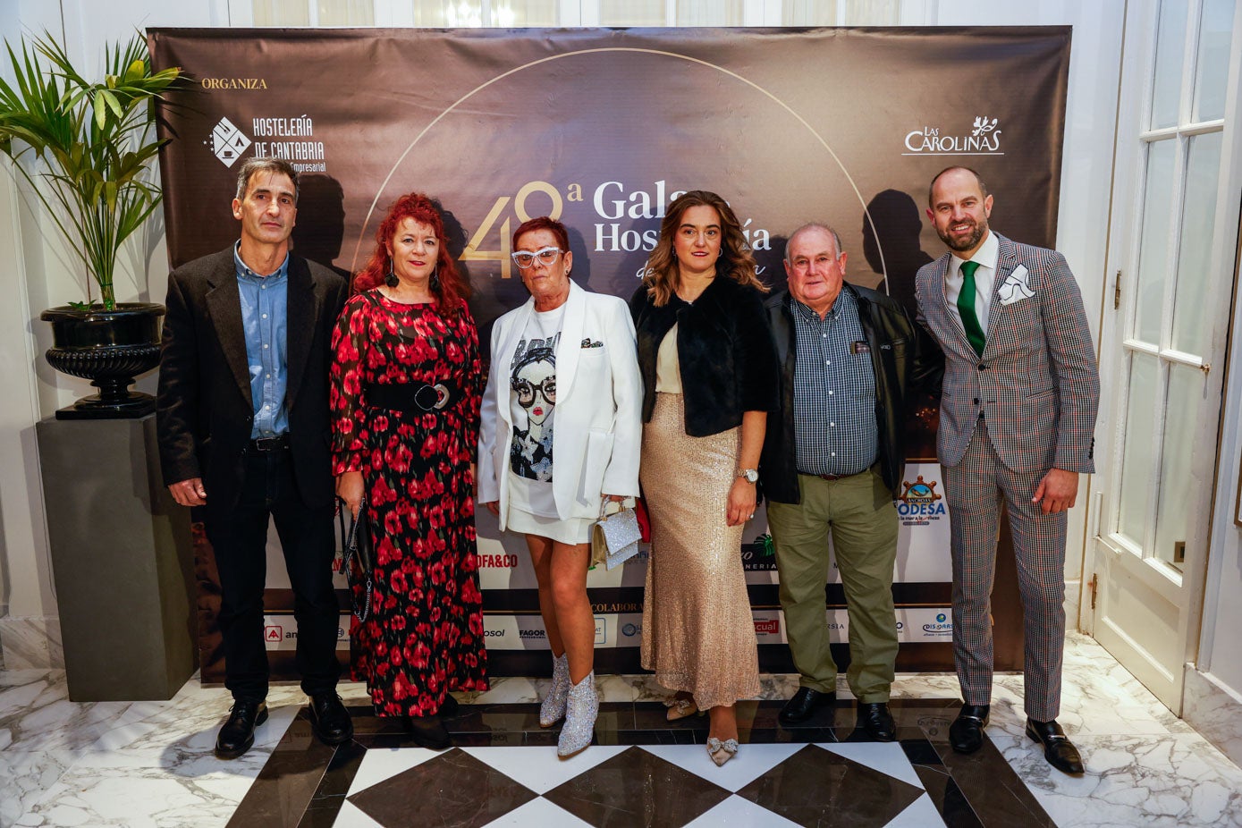 José Antonio Abascal, Luci Garrido, Juana Sainz, Gisella Machín, José Antonio Suárez y Marco Pérez Ansola.