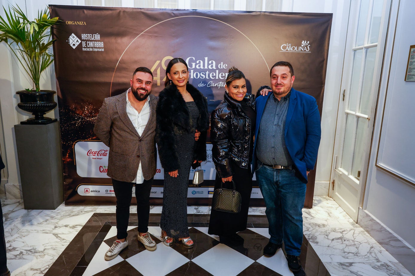 Álvaro Ruiz, Tania Milena Villar, Elisandra Da Silva y Álvar Alonso.