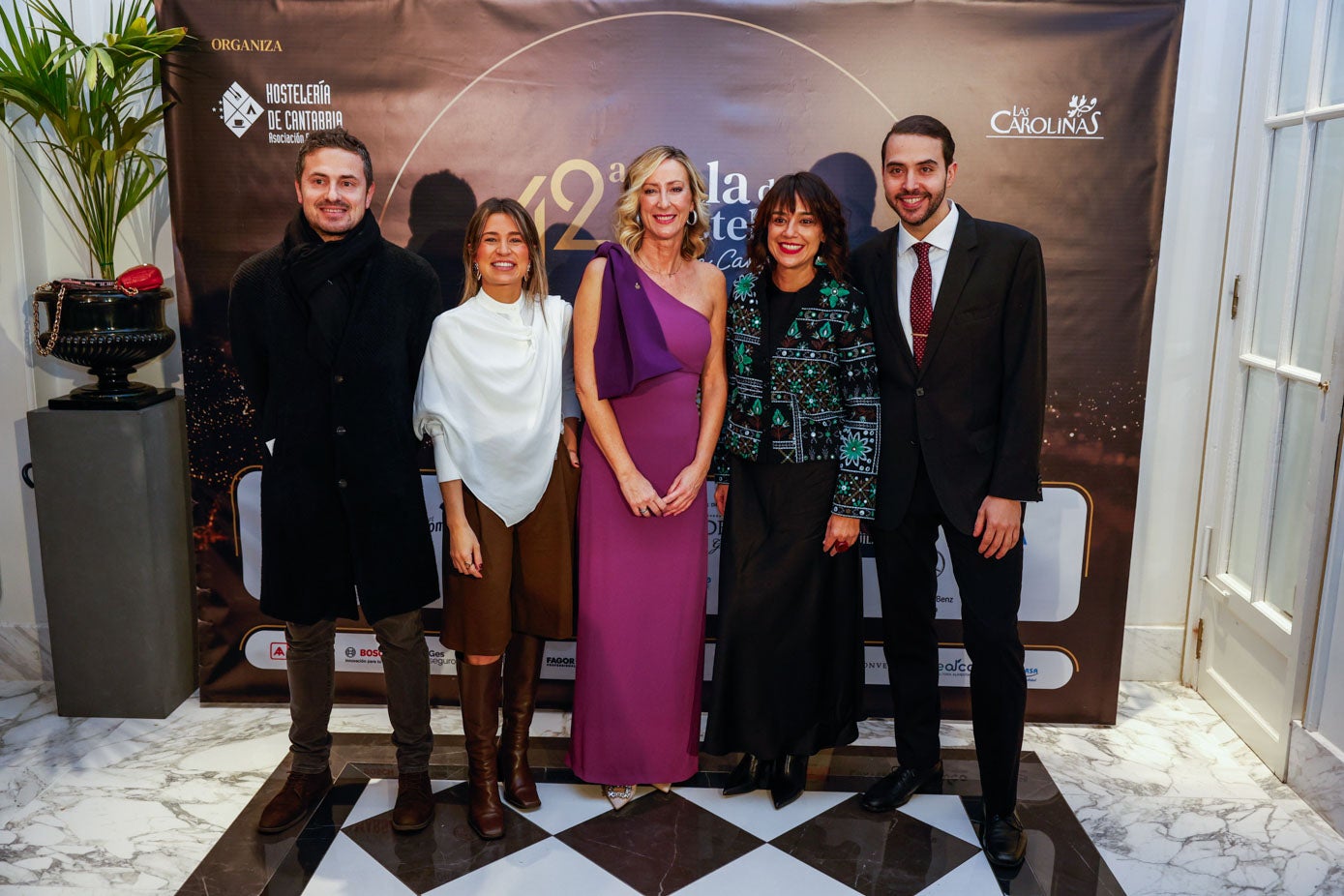 Luis Hernando Vaquero, Raquel García, Bárbara Gutiérrez, Verónica Buelga y Eduardo Lamadrid.