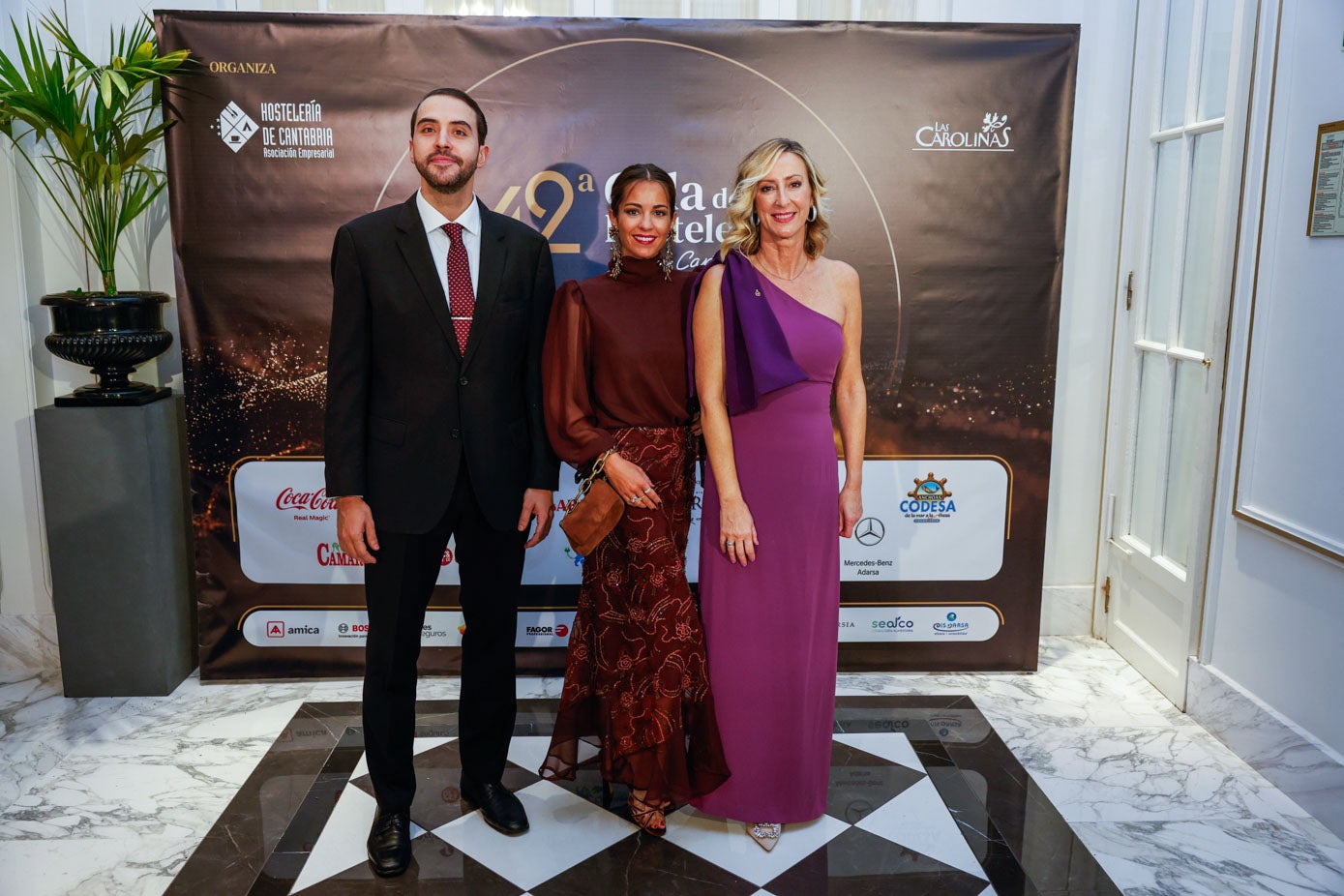 Eduardo Lamadrid, Sofía Ellar y Bárbara Gutiérrez.