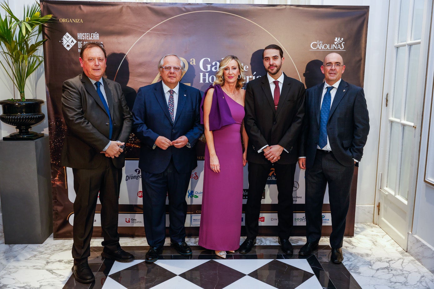 Jesús Blanco, Miguel Mirones, Bárbara Gutiérrez, Eduardo Lamadrid y Pablo Alonso.