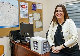 Isabel Fernández, en las oficinas de Froxá, Premio Mujer Empresaria 2025.