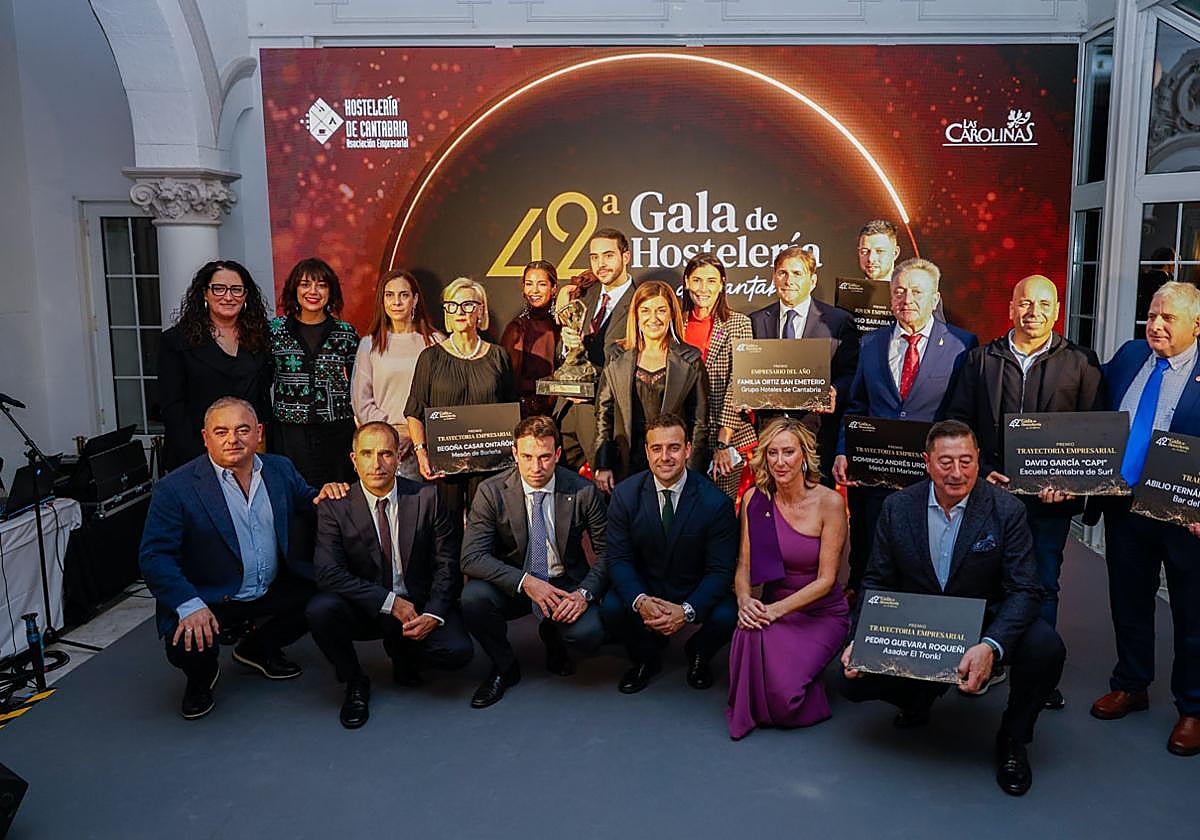 Estos son los premiados en la Gala de Hostelería de Cantabria