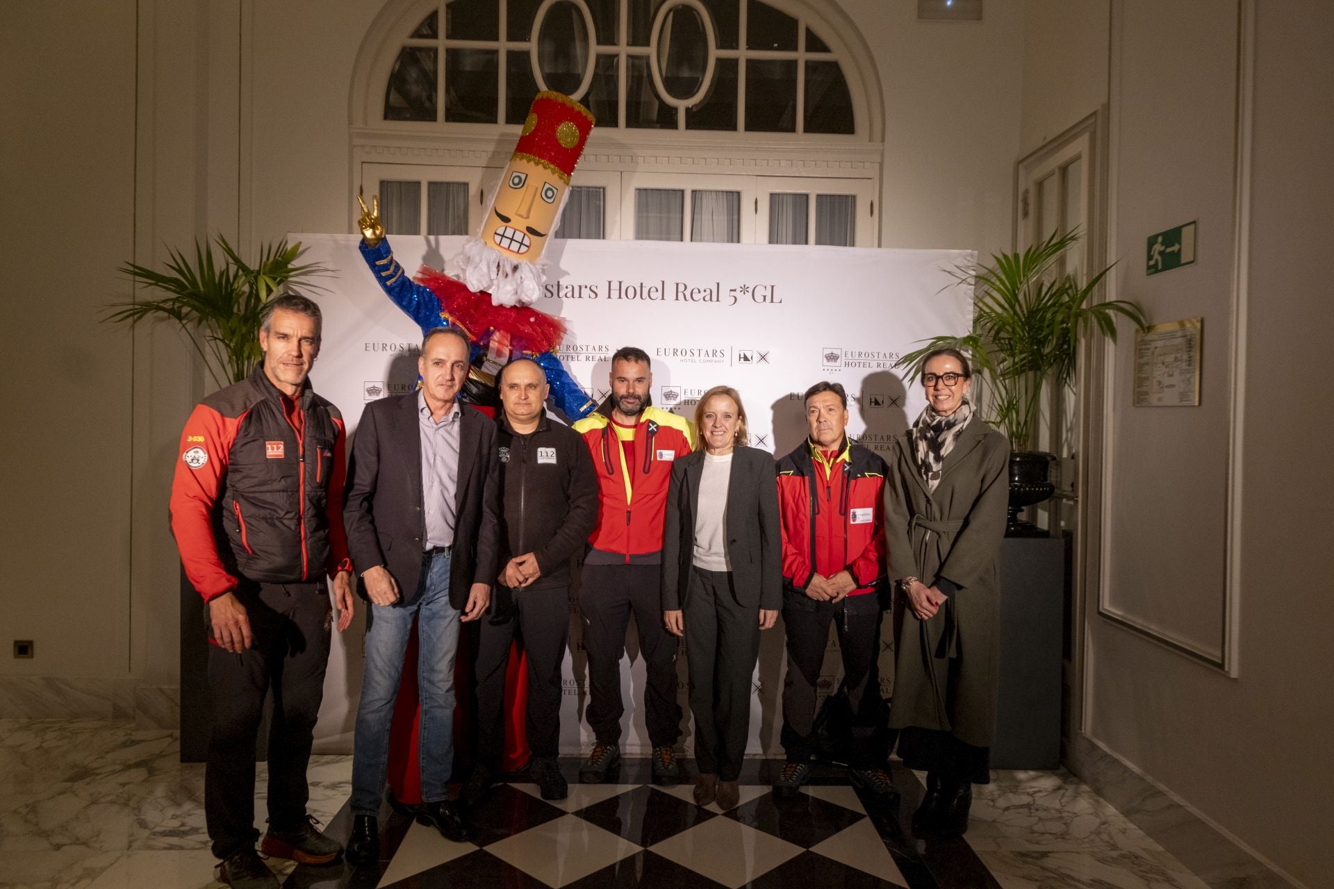 Héctor Saiz, Samuel Ruiz, Javier Díaz, Manuel Díez, Isabel Urrutia, Miguel Gómez y Mónica Escobedo.