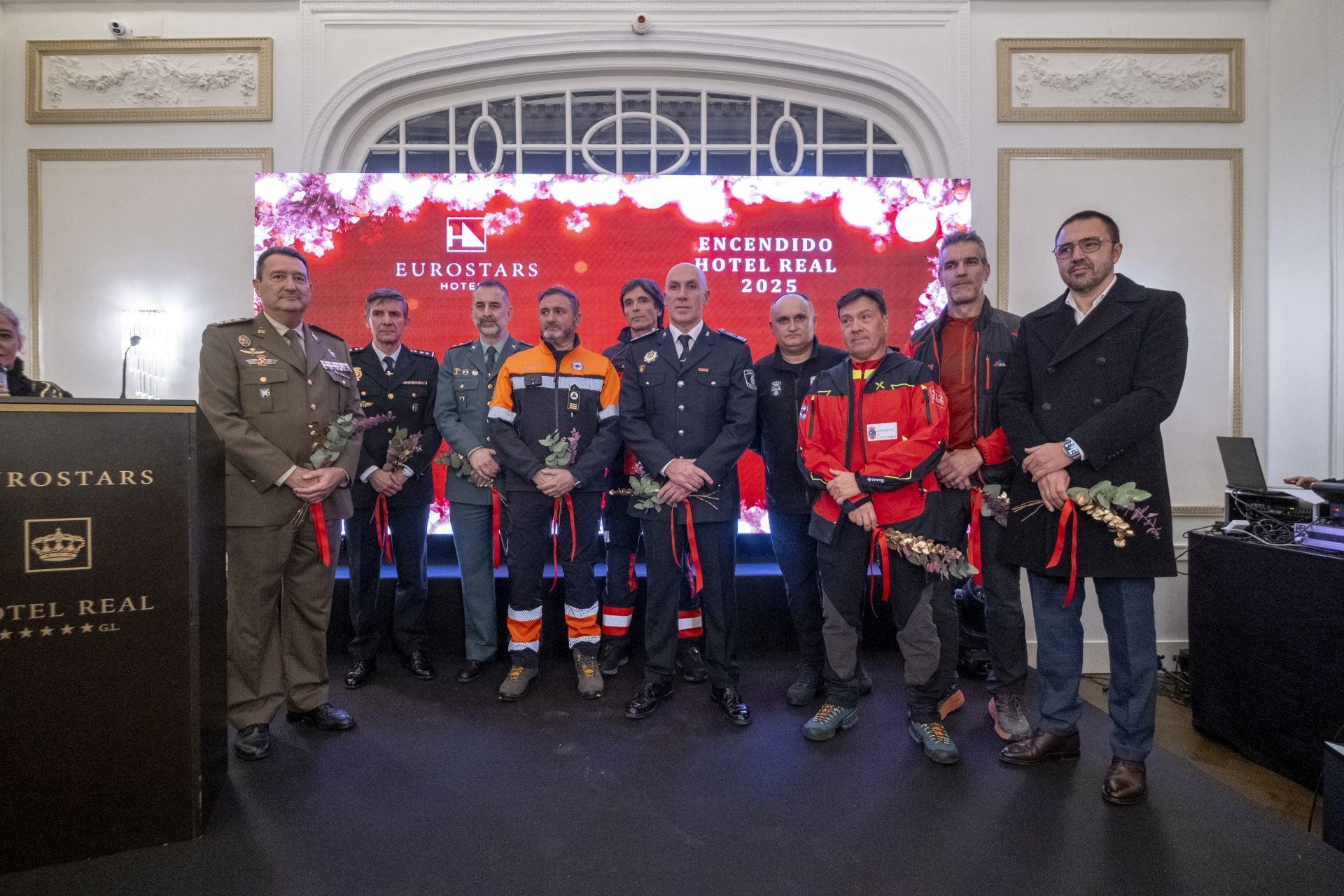 Emiliano Blanco, Carlos Jaime, Julio Postigo, Carlos García, Carlos Rodríguez, Víctor Manuel Sánchez, Miguel Gómez, Héctor Sainz y José María Pérez.