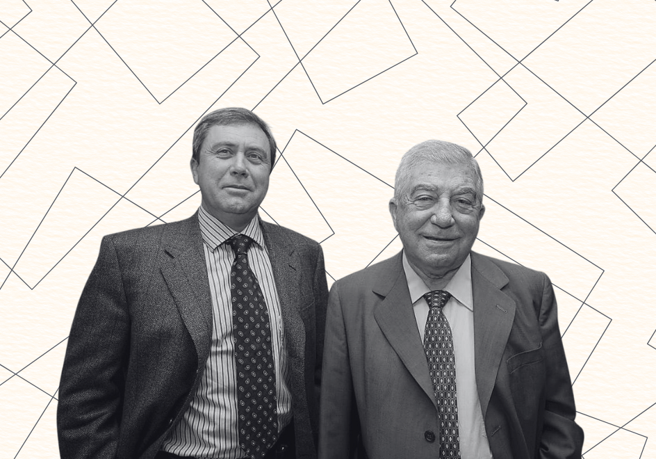 José Ramón Álvarez Ribalaygua y su padre Armando Álvarez Villanueva.